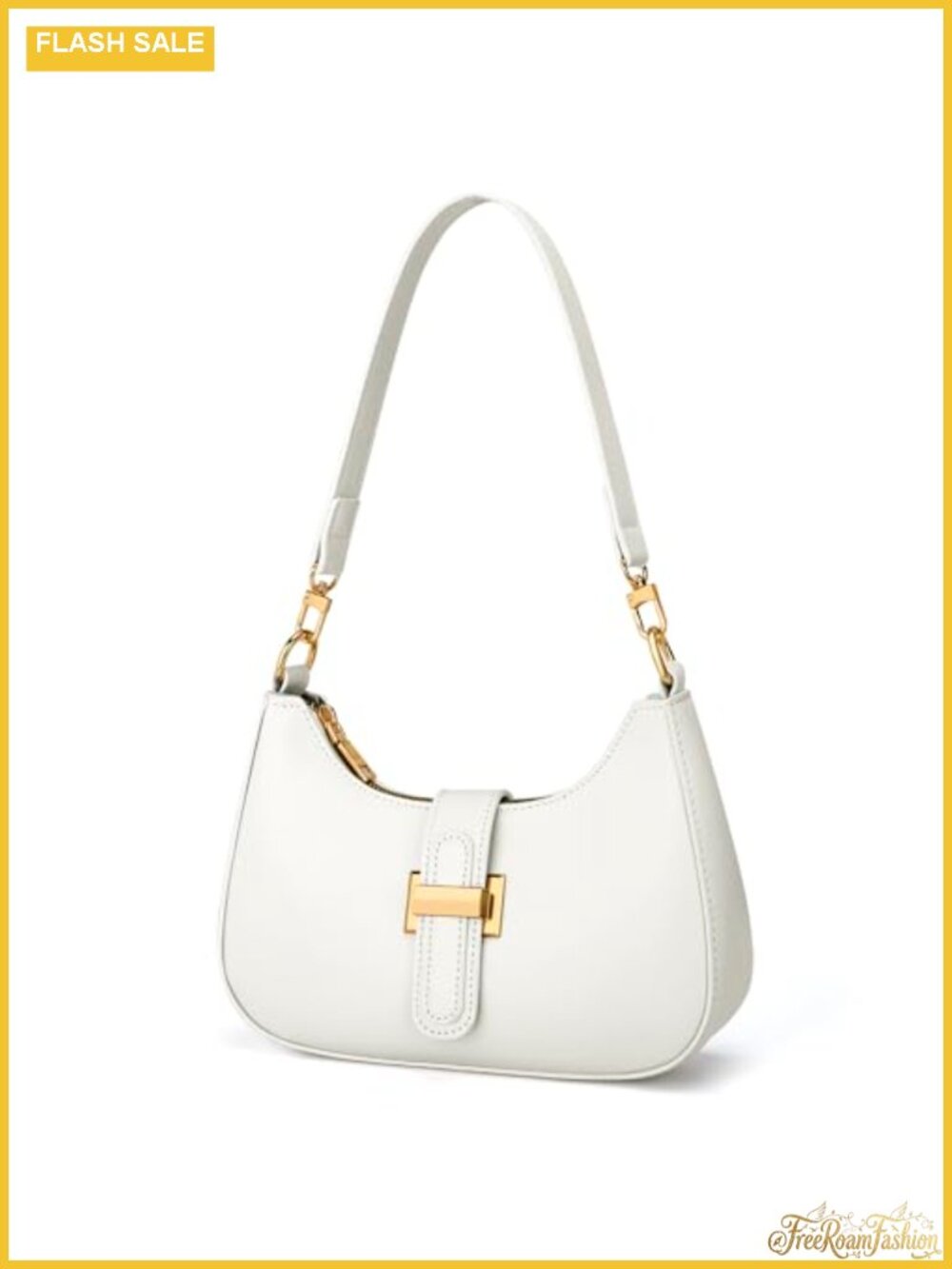 Small Vegan Leather Shoulder Bag Women Hobo Purse Crossbody